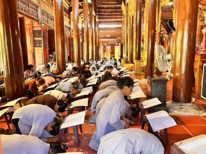 Ngày tu an lạc đầu tiên tại hạ trường Ni Hà Tĩnh